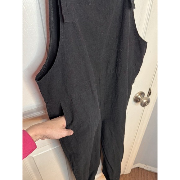 Unbranded Women's Black Lightweight Polyester Slim Hem Overall Size M (6-8) - Picture 9 of 9